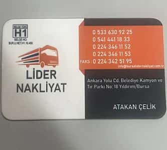 BURSA LİDER NAKLİYAT